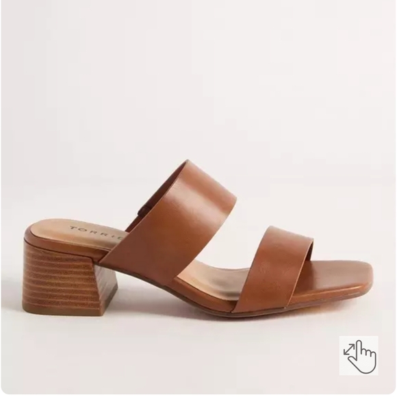 Torrid Square Toe Double Band Block Heel Mule (WW) - Picture 2 of 6